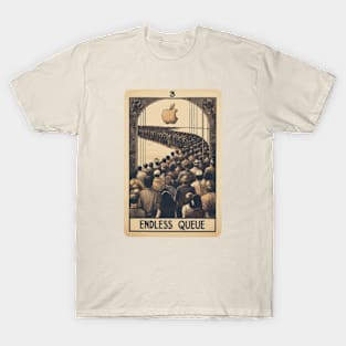 Tarot card: The Endless Queue T-Shirt